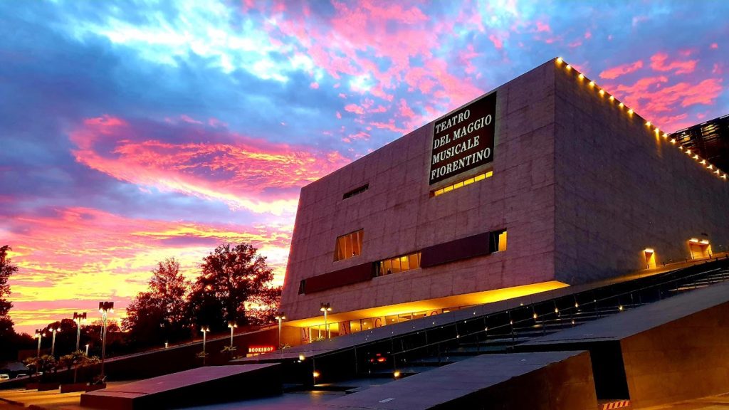 Entrance of Teatro del Maggio Musicale Fiorentino